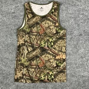 Mossy Oak Tank Top Mens Size XL Camo Sleeveless Outdoor Hunting Lightweight